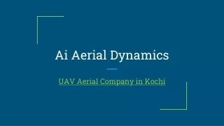 Ai Aerial Dynamics ppt 1