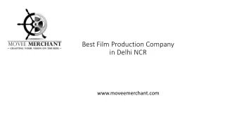 Film Production Company in Delhi/NCR