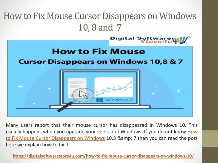 mouse pointer disappears during powerpoint presentation