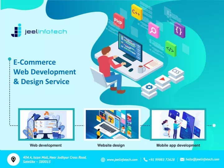 e commerce web development design service