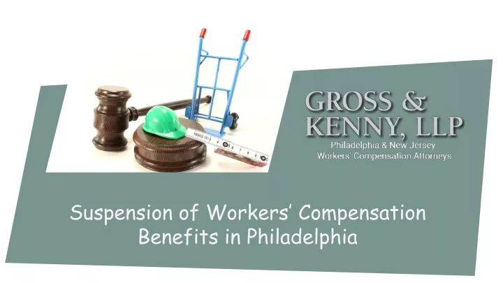 suspension of workers compensation benefits