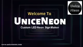 custom led neon sign maker