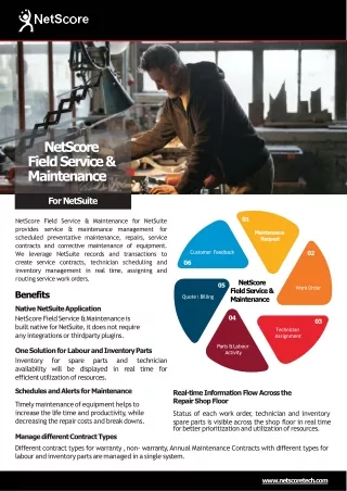 NetSuite Field Service Software