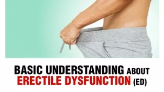 Basic Understanding about Erectile Dysfunction (ED)