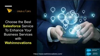 choose the best salesforce service to enhance