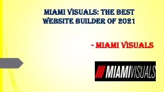miami visuals the best website builder of 2021