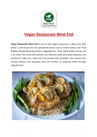 vegan restaurant west end vegan restaurant west