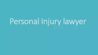 Personal Injury lawyer Elizabeth NJ