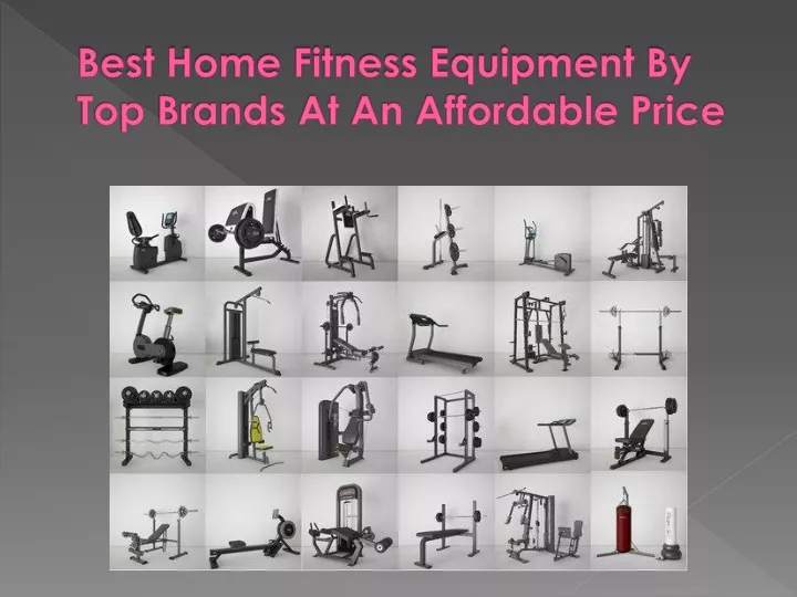 best home fitness equipment by top brands at an affordable price