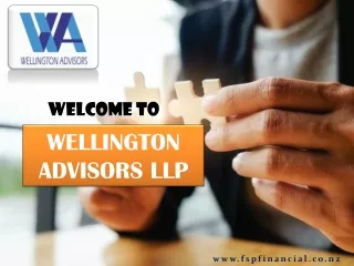 Welcome to WELLINGTON ADVISORS LLP