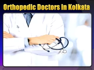 Orthopedic Doctors in Kolkata