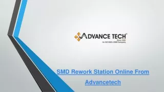 smd rework station online from advancetech