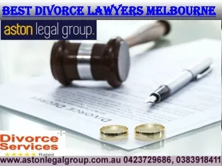 Best Divorce Lawyers in Melbourne Hire While Applying Divorce File