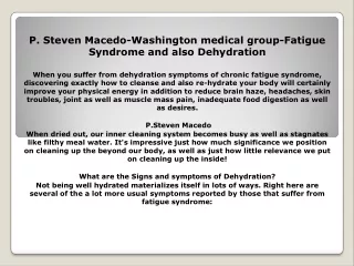 Washington medical group