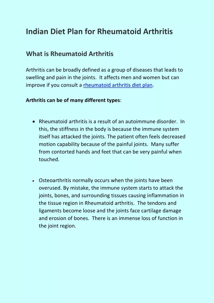 ppt-rheumatoid-arthritis-diet-plan-powerpoint-presentation-free-download-id-10543110