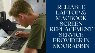 Reliable Laptop & Macbook Screen Replacement Service Provider in Moorabbin