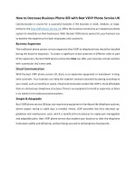Decrease Business Phone Bill with Best VOIP Phone Service UK - slide 1