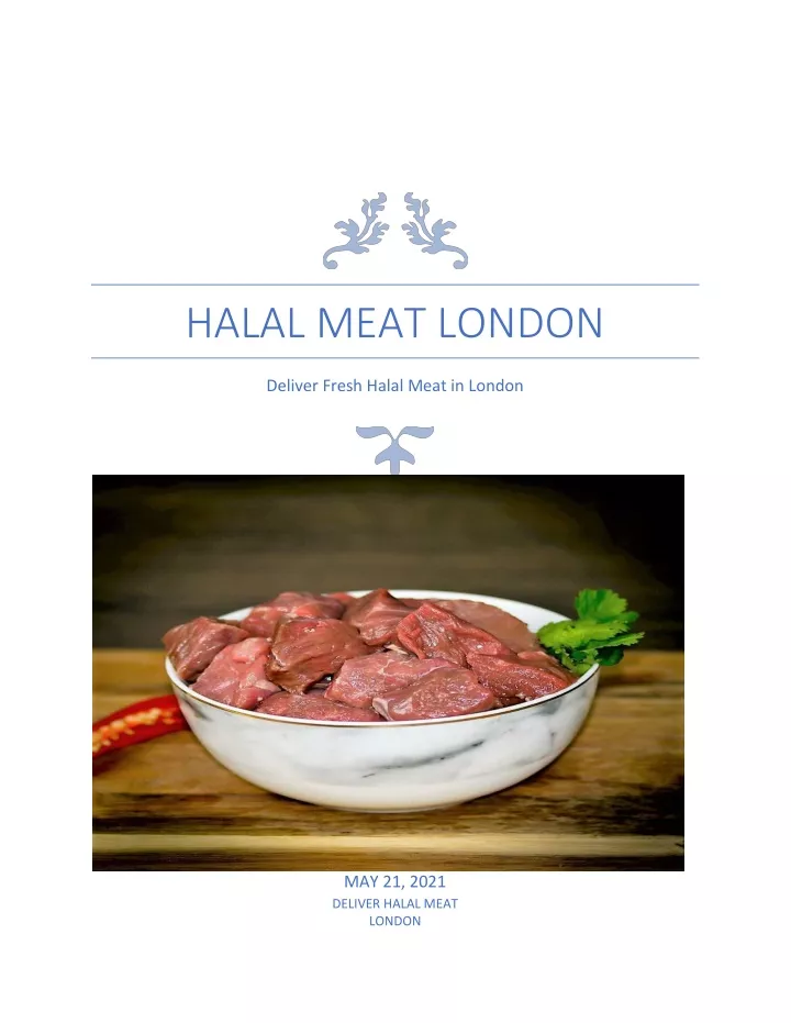 halal meat london
