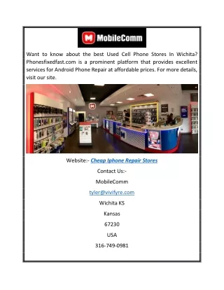 Cheap Iphone Repair Stores | Phonesfixedfast.com