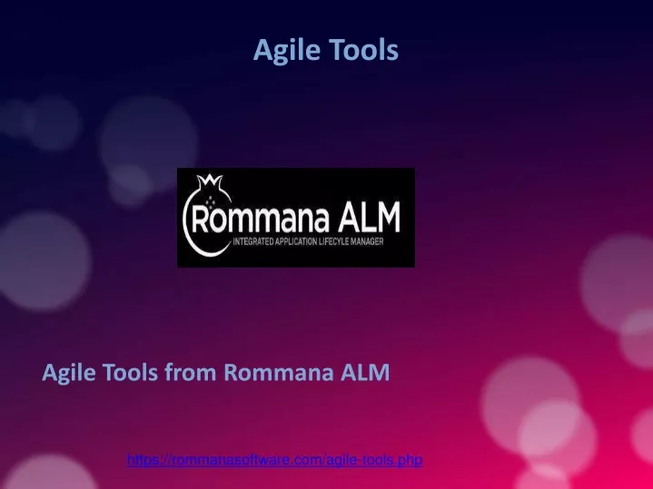 agile tools