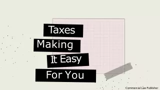 taxes