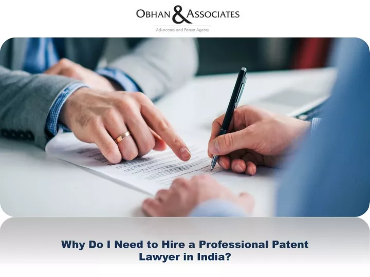 why do i need to hire a professional patent