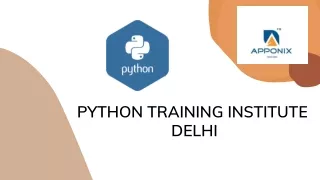 Python Training in Delhi, Request Demo Class
