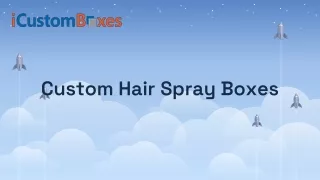 custom hair spray boxes