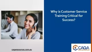 Why is Customer Service Training Critical for Success?
