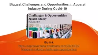 Biggest Challenges and Opportunities in Apparel Industry During Covid-19