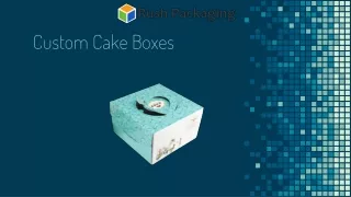 custom cake boxes