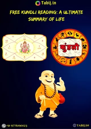 Free kundli Reading: A ultimate summary of life