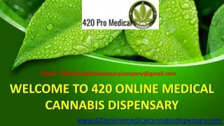 420 online medical cannabis dispensary