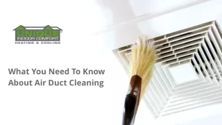 What You Need To Know About Air Duct Cleaning - UICChicagoland