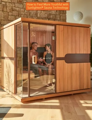 How to Feel More Youthful with Sunlighten® Sauna Technology