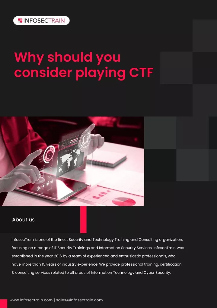 why should you consider playing ctf