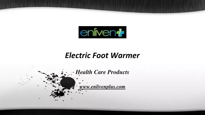 electric foot warmer