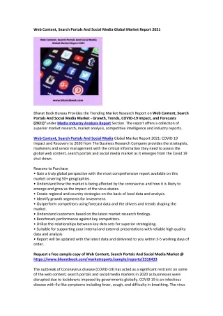 web content search portals and social media