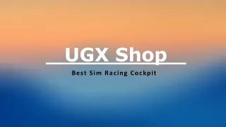 Extreme Sim Racing Cockpit – UGX Shop
