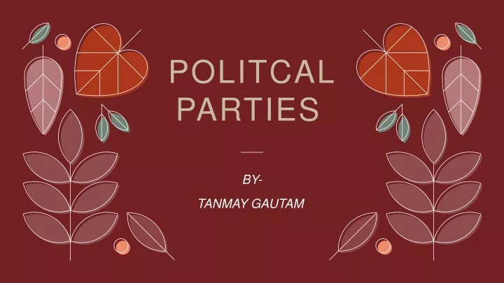 politcal parties
