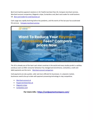 best card machine payment solutions in uk paypal