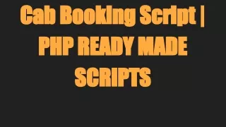 cab booking script cab booking script php ready