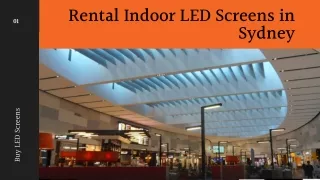 Rental Indoor LED Screens in Sydney