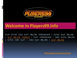 Dafter Situs Judi Slot Online Terpercaya , online slot -players99