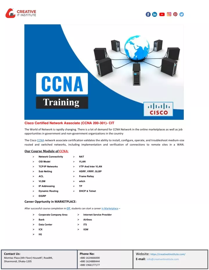 cisco certified network associate ccna 200 301 cit