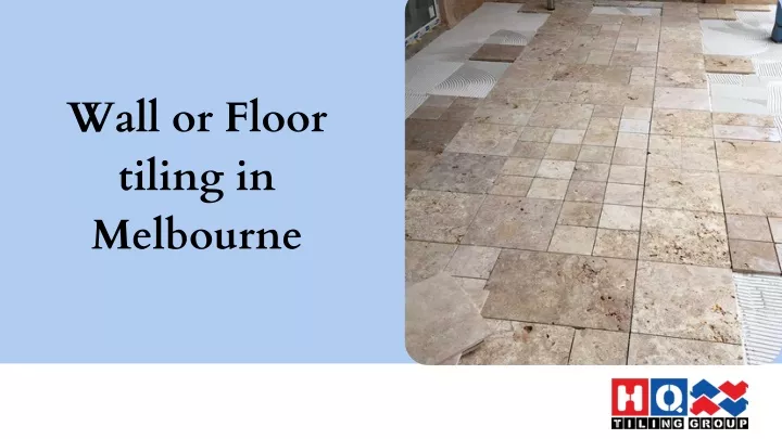 wall or floor tiling in melbourne