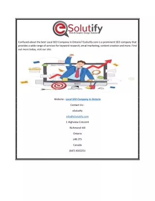 confused about the best local seo company