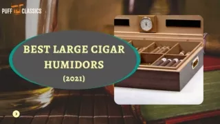 High-Quality Large Cigar Humidors - Top Sellers Choice