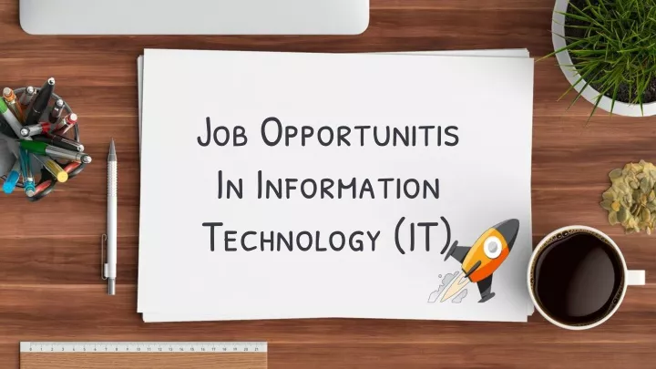 job opportunitis in information technology it