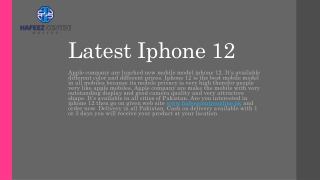 latest iphone 12